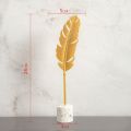 Nordic Gold Ginkgo Leaf Crafts Leaves Sculpture Luxury Living Room Decor Home Decoration Accessories Office Desktop Ornaments.