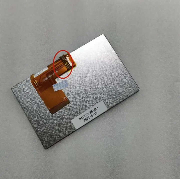 Tested For 4.3 Inch 40 Pin TFT LCD 043056B0-40 GL043024-1 HD430B0-24 ...