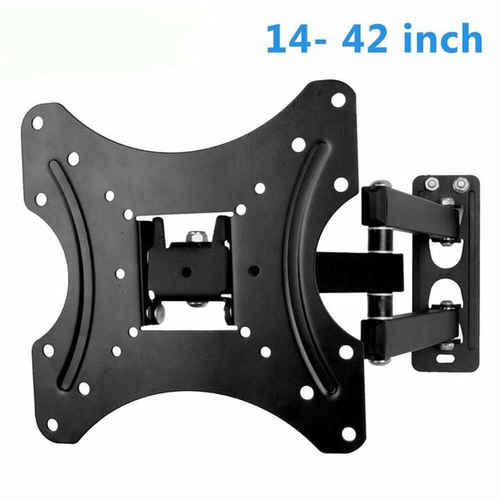 LED TV Wall Mount Moveable Bracket/Hanger/Swivel Tilt 14’’ to 42" For 4K TV/Smart LED/LCD/LED TV/Monitor