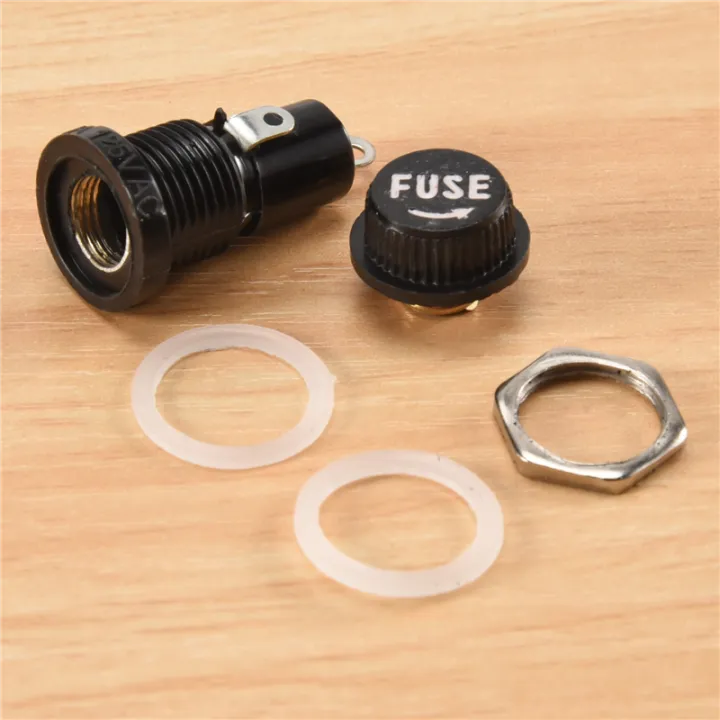 10%20Pcs%20Electrical%20Panel%20Mounted%205%20x%2020mm%20Fuse%20Holder%20-%20Image%203