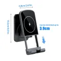 Mobile Phone Wireless Charger Wall Mounted Wireless Charging Bracket 15W Fast Charging For IOS Android. 