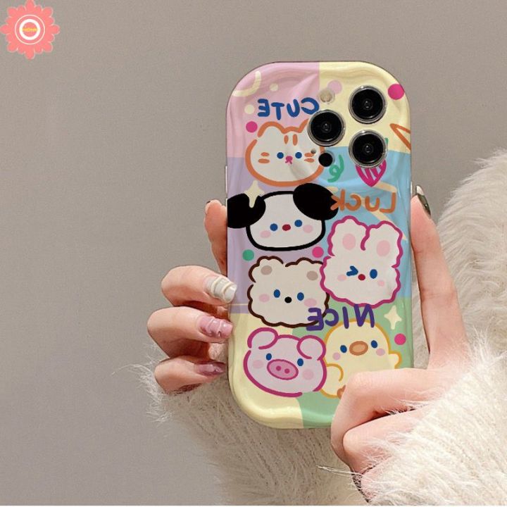 Cute%20Panda%20Frog%20Duck%20Wavy%20Curved%20Edge%20Case%20For%20Realme%20C12%20C53%20C25%20C11%20C15%20C17%20C35%20C51%205%2011%208i%207%205i%206i%205s%20C21Y%20C55%20C25Y%20C17%20C21%20C30%20C25s%20C33%20C20%20C31%20C3%20Cartoon%20Cat%20Puppy%20Rabbit%20Cover%20-%20Image%205