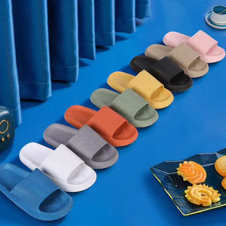 Thick%20Bottom%20Cloud%20Slippers%20Men%20Women%20Non-Slip%20Bathroom%20Home%20Flip-Flops%20Soft%20Sole%20Eva%20Indoor%20Sandal%20Summer%20Beach%20Outdoor%20Slides%20-%20Image%202