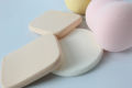 〽️ keli 6 Pcs Makeup Sponge set, Makeup Blender Powder Buff Sponge Cosmetic Puff, Sponge Beauty Blender Puf - Beauty Blender.