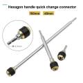 Drill Chuck Extension Adapter 1/4 inch Accessories Comfortable.