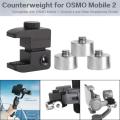 Universal Phone Stabilizer Gimbal Counterweight for Osmo Mobile 2. 
