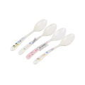 Wuhe melamine tableware children's spoons, household baby tableware, soup spoons, training eating spoons, baby spoons, milk custard. 