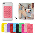 Strong Grip Phone Holder Adhesive Silicone Suction Phone Case Mount Anti-Slip Hands-Free Sticky Cell Phone Grip Stands. 