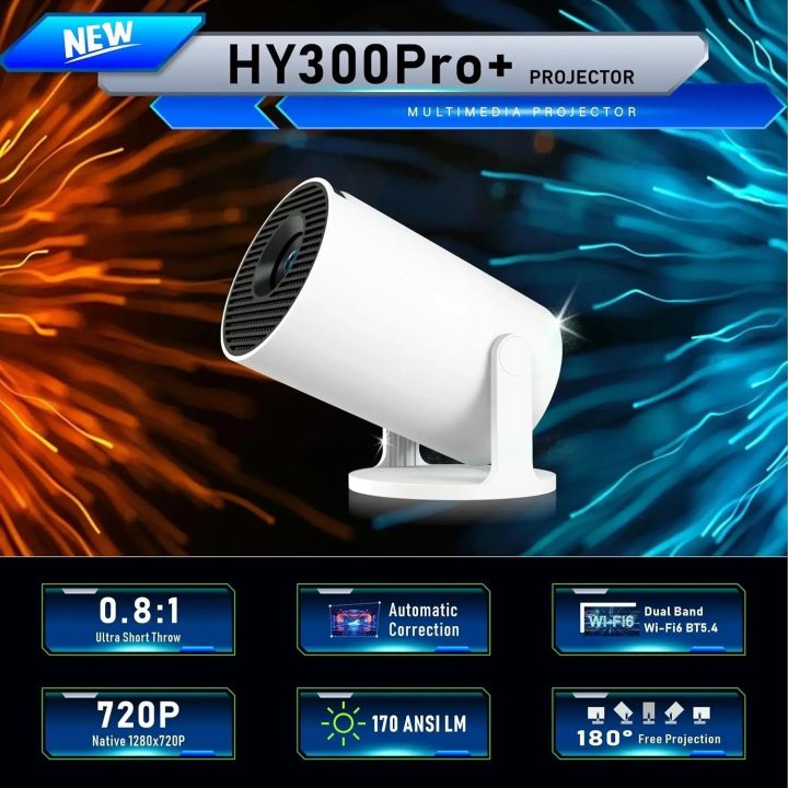 HY300%20Mini%20Smart%20Projector%204K%20Support%20%7C%20Portable%20Home%20Cinema%20Projector%20with%20WiFi%20-%20Image%206