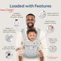 BabyGo 4-in-1 Baby Carrier For 5 Months and Above - NR Mart.