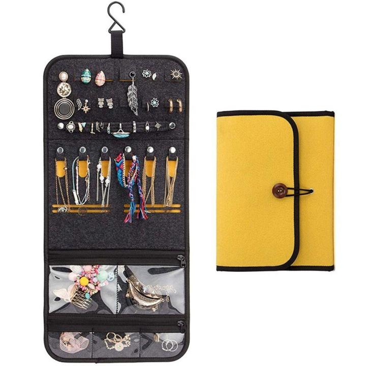 Portable%20Travel%20jewelry%20organizer%20roll%20Secure%20Waterproof%20Foldable%20jewelry%20case%20Compact%20Versatile%20Journey%20rings%20necklaces%20-%20Image%206