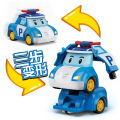 Genuine Shapeshifting Police Car Polley Toy Shapeshifting Robot Roy Fire Truck Ambulance POLI Rescue Team.