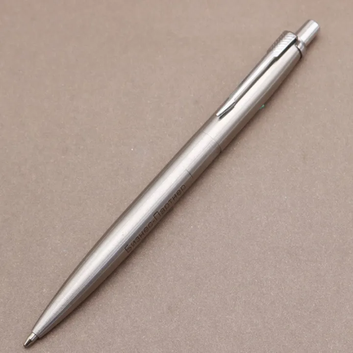 Metal%20Ballpoint%20Pen%20stainless%20steel%20color%20Press%20signature%20pen%20ball%20point%20pen%20Layor%20-%20Image%209