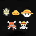 Anime One Piece Lapel Pins Cosplay Anime Figure Monkey D. Luffy Badge Brooch for Boys Backpack Clothing Pins Accessories. 