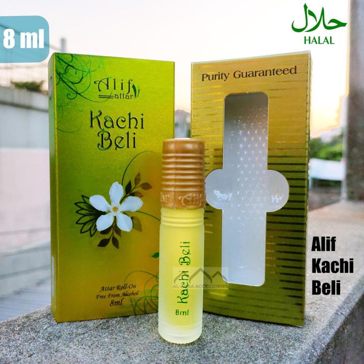 Alif Kachi belly Attar Long Lasting Roll On  Perfume Attor - 8ml