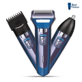 Kemei KM-6330 Grooming Kit 3 in 1 Shaver Trimmer for Men. 