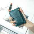【ALLGOOD】 Leather Coins Bag for Women Fashion Small Wallet Cards Pouch Key Chain Purse. 