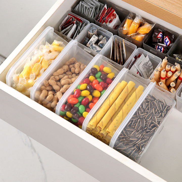 1/2Pcs%20Multi%20Functional%20Transparent%20Sealed%20Fresh-keeping%20Box%20Set%20Plastic%20Moisture-proof%20Food%20Storage%20Box%20-%20Image%208