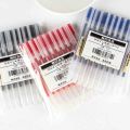 5pcs Muji Moma Japan 0.38mm/0.5mm Non-toxic Gel Ink Pen Blue/Black.