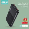 Geeoo P5 Slim Fast Charging 10000mAh Power Bank. 