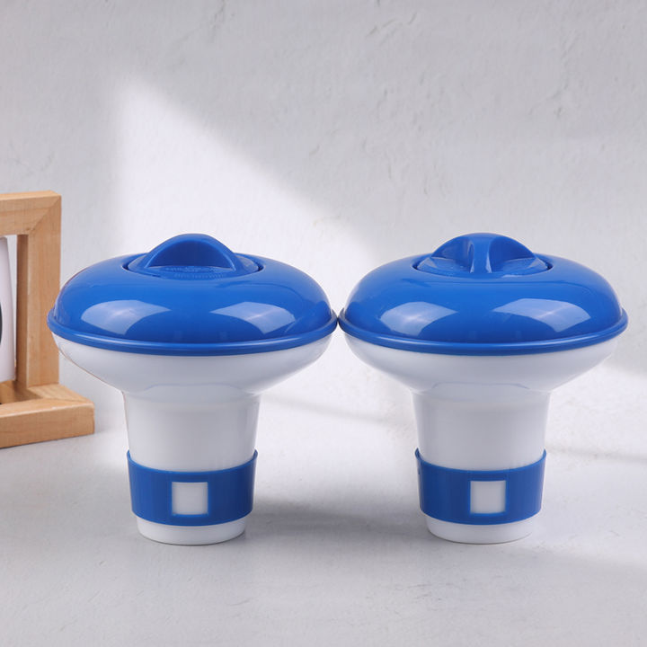 Floating Swimming Pool Medical Chlorine Tablet Hot Tub Floater Cleaner Tool Auto Dispenser Durable Outdoor Pool Cleaning Tools Natuo