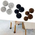 4x Furniture Leg Covers Nonslip Stool Leg Protector Caps Tennis Balls Shape for Sofa Bedroom Hardwood Floors Living Room Home. 