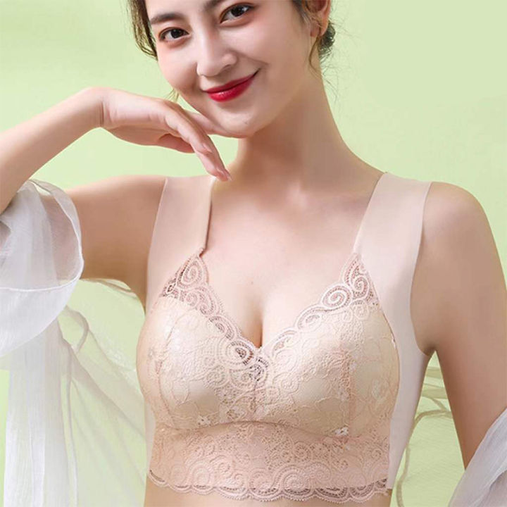 Chest%20Gathered%20Bra%20Women%20bra%20Beauty%20Back%20Bra%20%20Lace%20Bra%20Seamless%20Bra%20Fitness%20Sleep%20Bra%20-%20Image%202