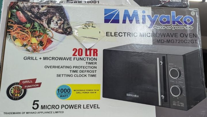 Miyako 20 Liter Microwave Oven MD-MG720C2GT