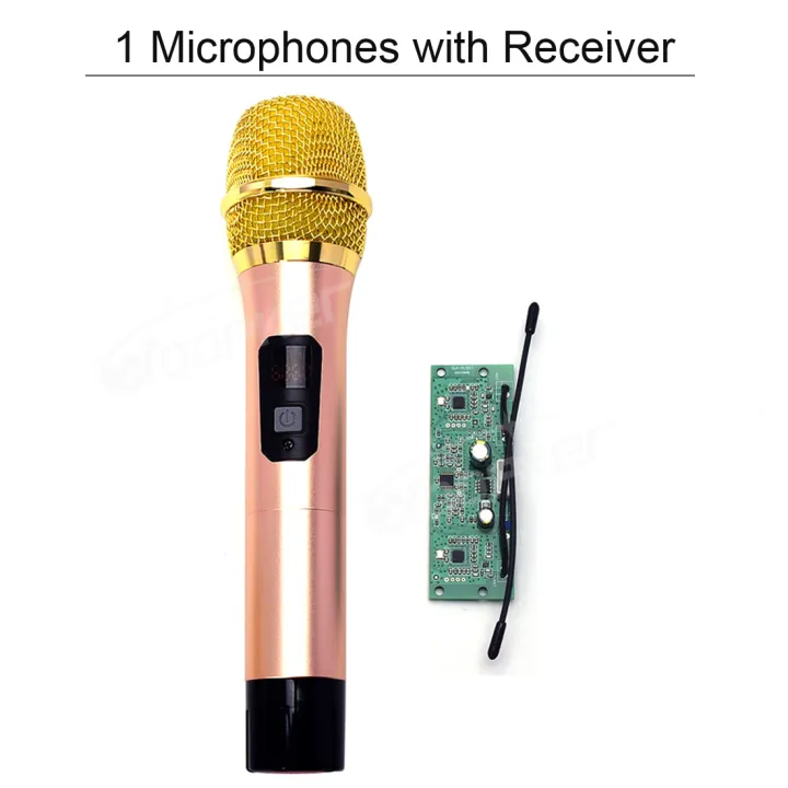 Woopker%20Uhf%20Dynamic%20Mic%20w929%20Wireless%20Microphone%20Kit%20for%20Karaoke%20Amplifiers%20and%20Parties%20with%20Transmitter%20Receiver%20Module%20-%20Image%207