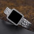 Women Watch 2023 Top Luxury Rhinestone Rose Gold Wrist Watch for Women Fashion Steel Ladies Wristwatches Electronic Clock.