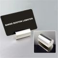 Insert Menu Folder Stainless Steel Card Holder Solid Funny Number Sign Holder Creative Label Holder Name Place.