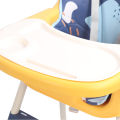 Toddler High Chair Ergonomic Baby Security High Chair Adjustable Slip Proof Safe for Kids for Dinner. 