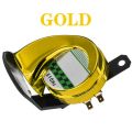 Premium Quality Universal Waterproof Loud Pop Sound Siren Horn Gold,Red,Black,Blue Color For Motorcycle.