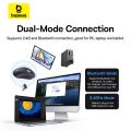 Baseus F02 Wireless Bluetooth Mouse Ergonomic Design Mute 4000 DPI Gaming Mouse 2.4G PC MacBook Tablet Laptop Universally. 
