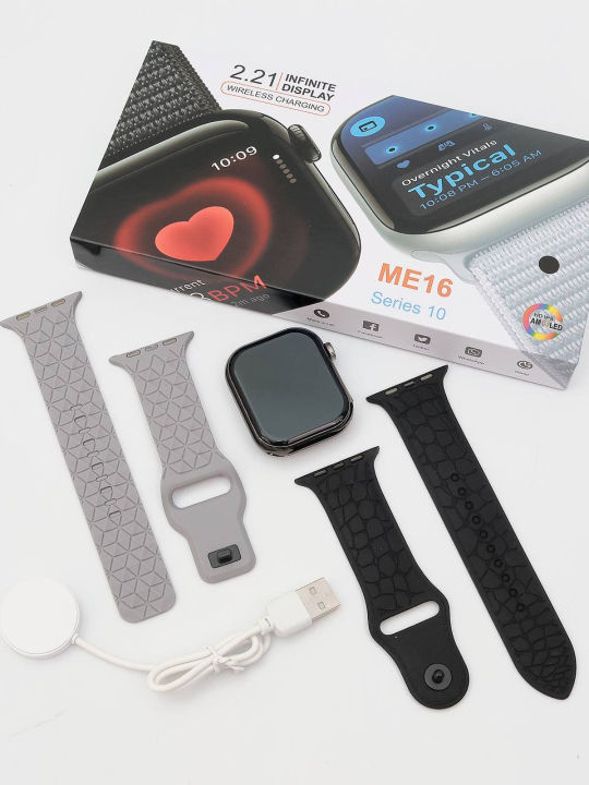 Me16 ME16 Series 10 Smartwatch - AMOLED Display | Daraz.com.bd