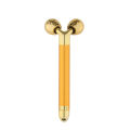 Facial massage metal 3D roller electric stick beauty device. 