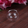 1x Dollhouse Miniature Mini Fish Tank Mini Glass Bowl Doll House Accessories. 