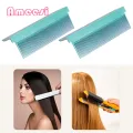 A comb makes straightening hair a breeze because it allows for more control over the hair while using the styling tool. The comb glides over the hair to smooth it out.. 