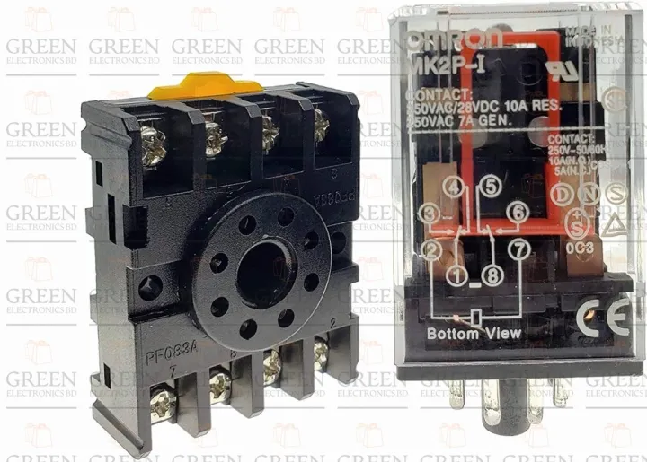 MK2P-I%2010A%20220V%20AC%20Electromagnetic%20Relay%20With%208%20Pin%20Round%20Base%20Coil%20Voltage%20AC%20220V%202%20pole%20Use%20For%20Household%20&%20Industrial%208%20Pin%20Relay%20Switches%20-%20Image%205