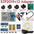 (NEW)Full Set EZP2019 High Speed USB SPI Programmer 12 adapter SOP8 test clip sop8/16 1.8V adapter socket flash bois 24 25 EEPROM. 