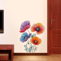 Colorful Flower Wall Stickers For Decoration Your Bedroom Living Room Drawing Room Flower Wall Decoration Stickers Decals. 