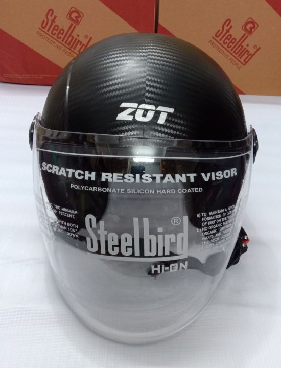 Steelbird%20Halfface%20Black%20Colour%20Helmet%20For%205-14%20Years%20Children%20For%20Ridng%20Bike,%20-%20Image%202