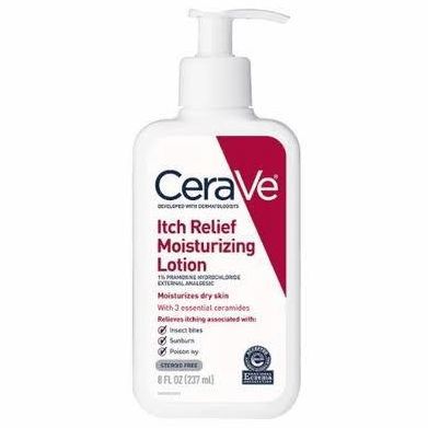 CeraVe itch relief moisturising ion