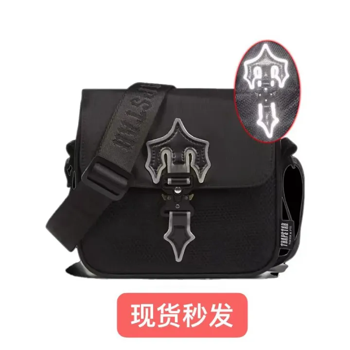 Trapstar bag, cross-border European and American fashion brand niche men's and women's unit price crossbody bag, Amazon messenger bag
