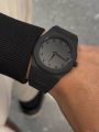 New Arabic Black Aura Watch -waterproof, Sleek, Stylish & Functional. 