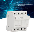 32A Circuit Breaker, Flame Retardant PC 1000V DC Circuit Breaker Stable Electrical Conductivity for Home. 