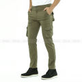 Twill Cotton Cargo/Mobile Pant For Men. 
