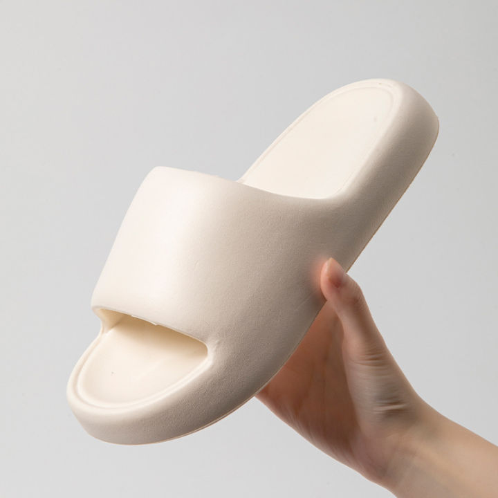 Unisex%202cm%20Thick%20Sole%20Anti-Skid%20Silent%20Bathroom%20Slippers%20Solid%20Color%20Home%20Eva%20Indoor%20Soft%20Shoes%20Couple%20Women%20Men%20Slippers%20Slides%20-%20Image%202