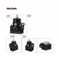 Fuel Inject Regulator With Boost Gauge High Pressure 8AN BLACK.