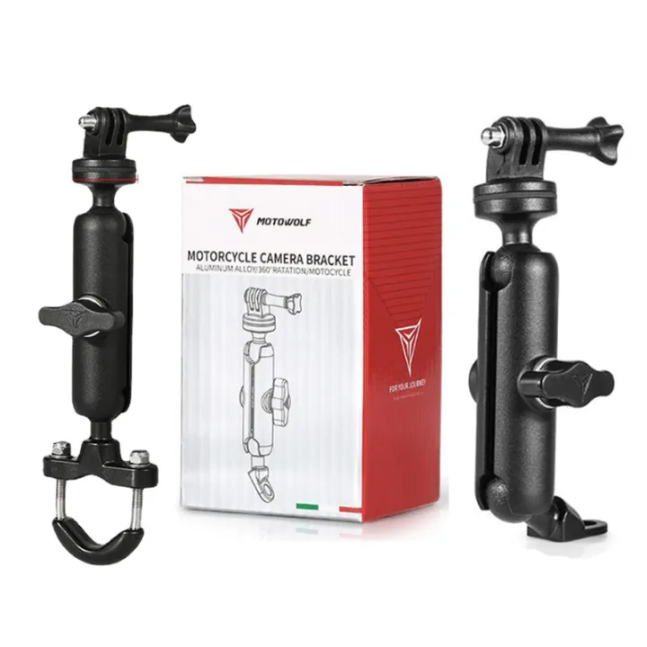 360%20Rotating%20Motorcycle%20Bike%20Mobile%20holder%20Camera%20Holder%20Handlebar%20Mirror%20Mount%20Bracket%20For%20GoPro%20and%20other%20Action%20Cameras%20Accessory%20-%20Image%202